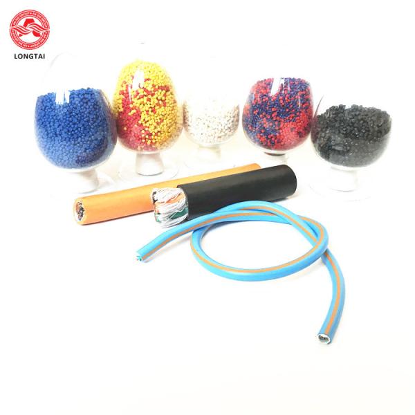 Insulation Material Wire Cable PVC Compound 100% Environmental Protection