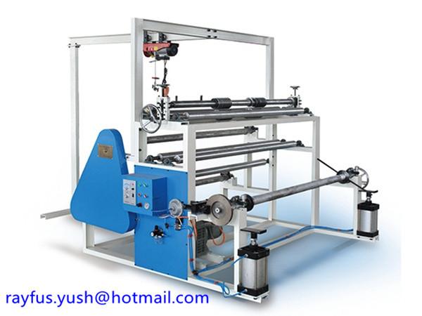 Buy Automatic Jumbo Paper Roll Slitter Rewinder Machine Pipe Tube Core Making at wholesale prices