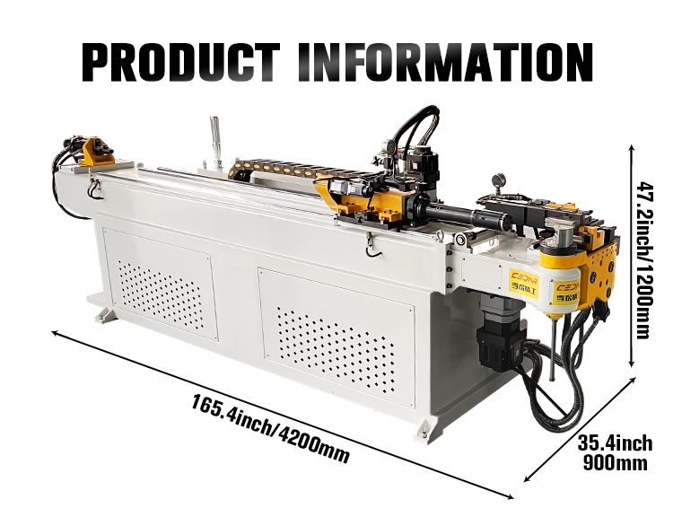 28mm 3 Head Pneumatic Fully Automatic Pipe Bending Machine
