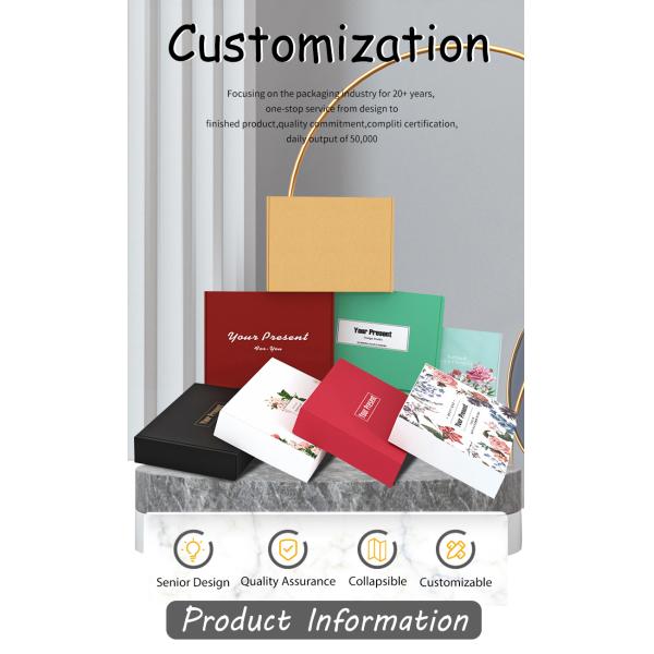 custom plant shipping boxes with logo attractive packaging shipping paper box