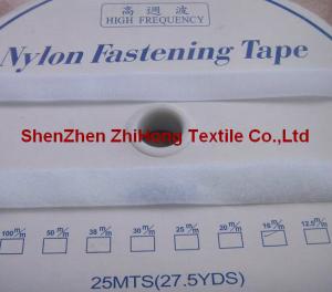 Quality High frequency/ ultrasonic hook loop fasteners tape/magic tape for sale