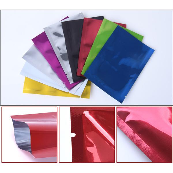 Glossy Surface CMYK Plastic Packaging Pouches With Semi Aluminum Material