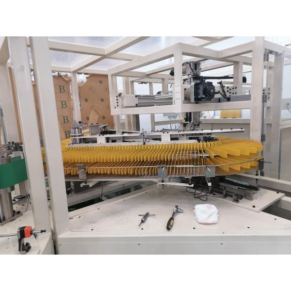 Lady Menstrual Pad Stacker, Good Assistance For Bagger Machine