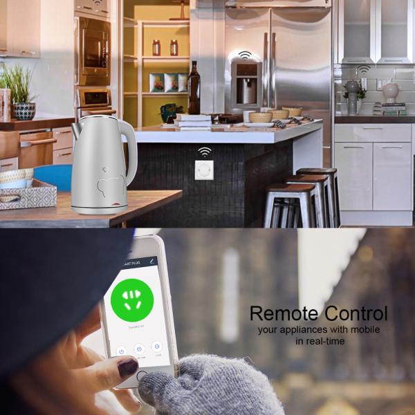 16A Smart Socket EU , Google Home Compatible Smart Plugs With Sharing Feature
