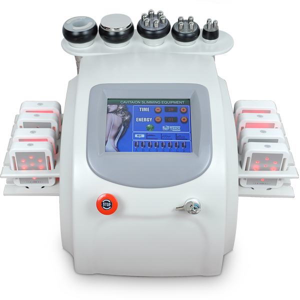 Multifunction Body Slimming Ultrasonic Weight Loss Vacuum Roller+ Laser+RF+ Cavitation+LED Slim Machine