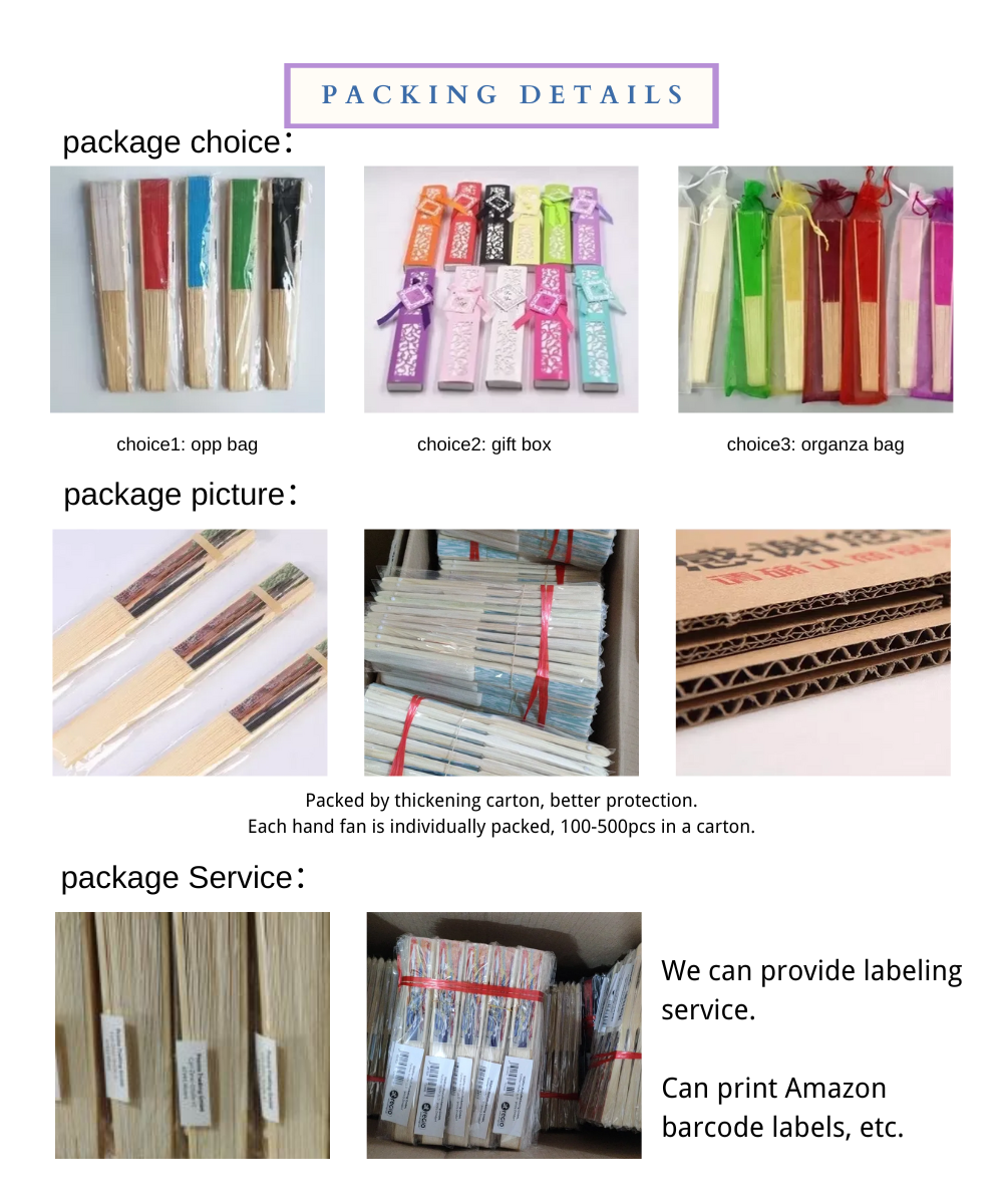 Customized Logo Bamboo Folding Hand Fan Leopard Print Pattern Sublimation Technique for Wedding Dancing Clack Bamboo Crafts