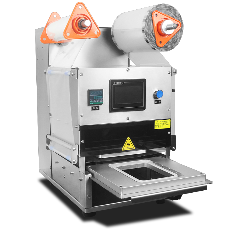 Electric Gas Replacement Plastic Tray Electric Ordinary Packaging DF250TA-E Fully Automatic Food Tray Sealer