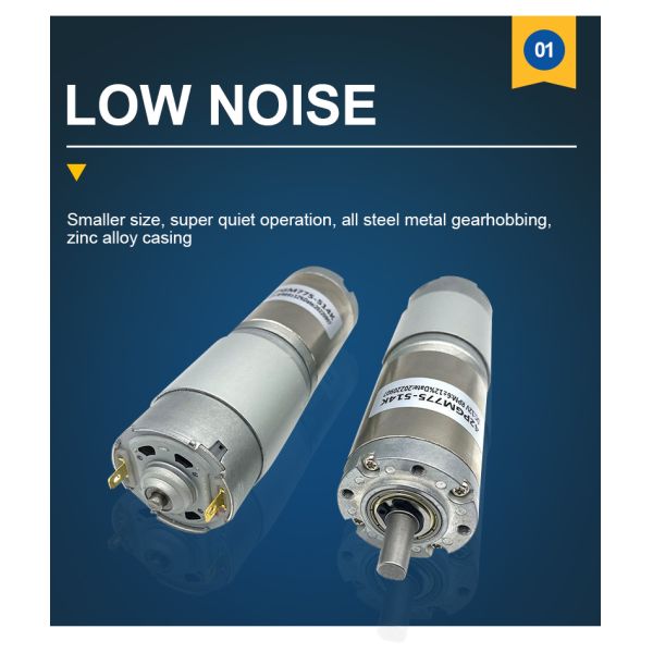 Customized FT-42PGM775 Reduce Speed Increase Torque DC 12v 24v Micro Planetary Gear Motor