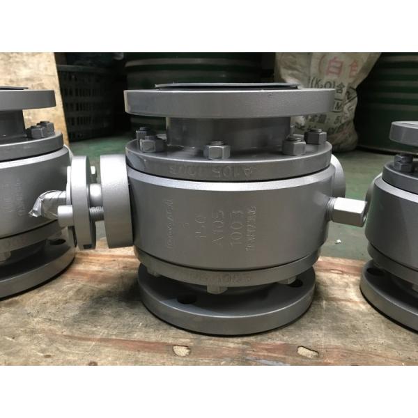 Anti Static Side Entry Trunnion Type Ball Valve