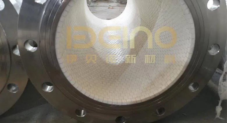 Large Diameter Wear Resistant Ceramic Pipe Patch Ceramic Composite Pipe