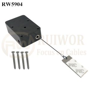 RW5904 Cuboid Heavy Duty Retractable Tether Pause Function Optional Plus