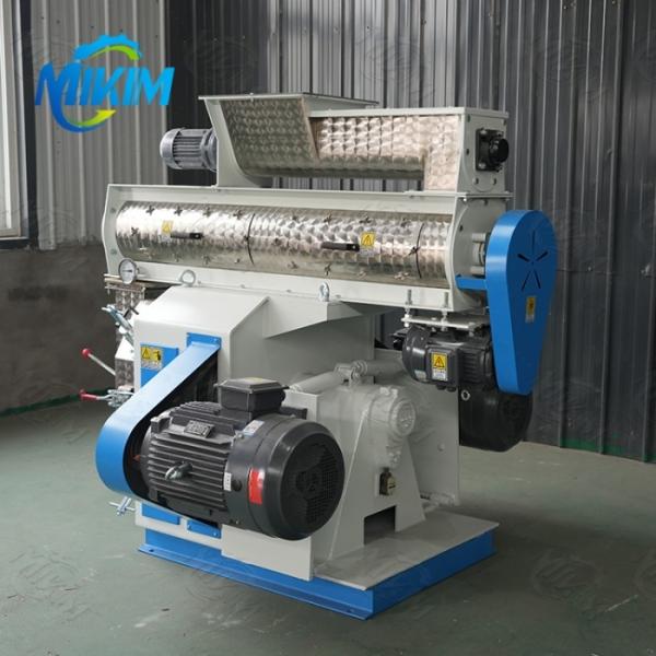 Small Automatic Chicken Animal Feed Pellet Mill Flat Die Granulator
