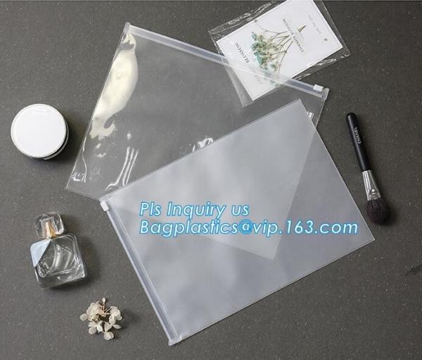 Stores plastic pe slider zip lock bag, clothing packaging bag with zipper/clothes packaging bags/PVC slider bag