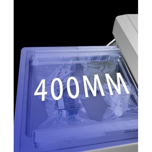 Electric Driven DZ-400 2SB Semi Automatic Fish Meat Vegetable Vacuum Packing Machine