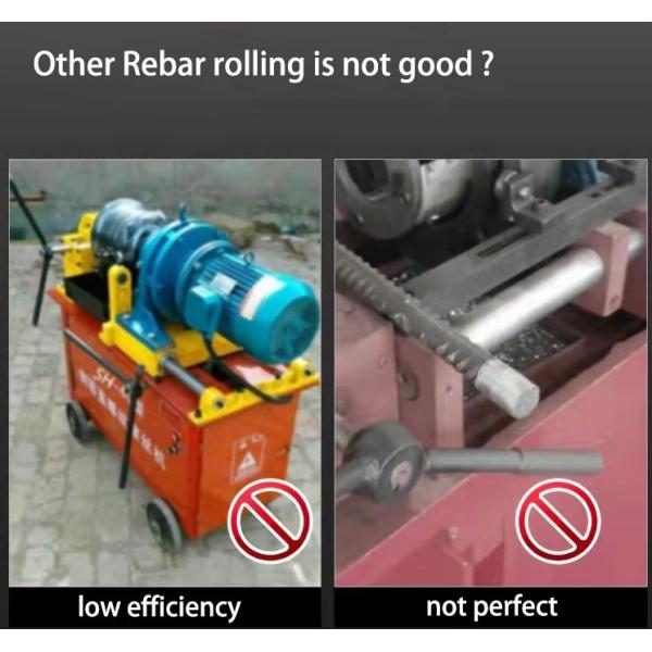 Threading CDRG45 Automatic Steel Rebar Thread Rolling Machine for Structural Projects in Construction Projects