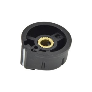 Electric Plastic Turn Knobs / Plastic Control Knobs For Electrical Switches Size