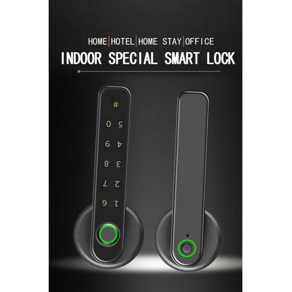 Simple Design Fingerprint Smart Lock Keyless Tuya App Lock For Home Security