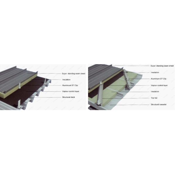 Steel floor deck