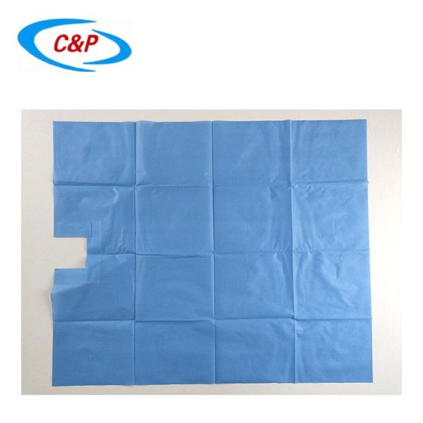 Sterile Disposable Surgical Drape with U Shaped Split Opening for Setup and Barrier in Orthopedics Gynecology and Urology