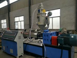 Quality PP PE Water Supply Water Drainage PP PE Pipe Extrusion Machine , Three Extruder PE Pipe Making Machine for sale