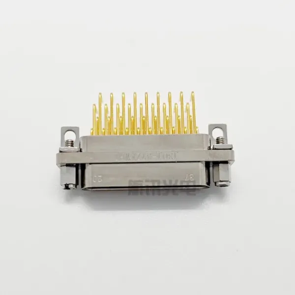 Rectangular Connector J30j-37zkn-J, Straight Pin 37 Core.
