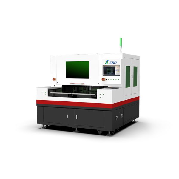 Laser Glass Cutting Machine optimized for cutting complex shapes and patterns on glass surfaces with excellent edge and repeatability To Speed 0-500mm