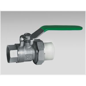 Quality female brass ball valve for PPR pipe for sale