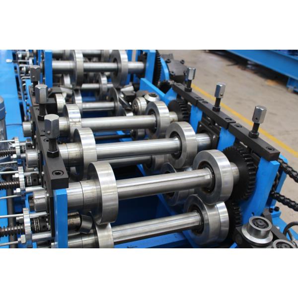 Base Angle CZ Purlin Roll Forming Machine High Efficiency 10- 20 M / Min