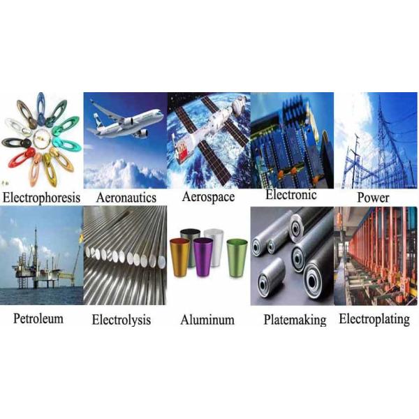 Forced Air Cooling High Frequency IGBT Plating Rectifier 12V 1000A for Plating