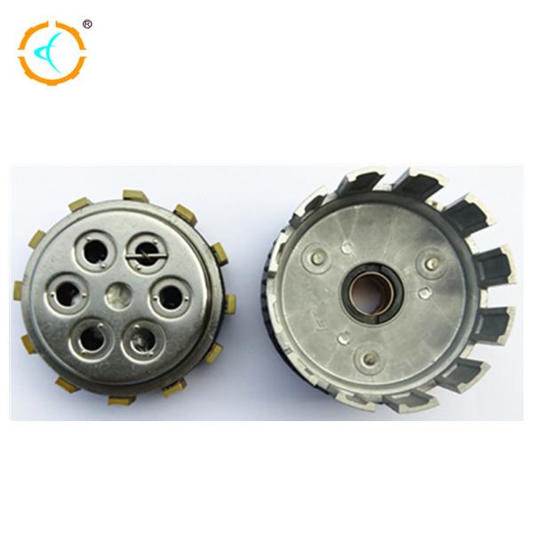 High Performance Motorcycle Clutch Cover Assembly Silver Color For Suzuki AX100