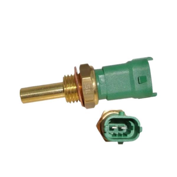 2R0919501A Car Temperature Sensor , VW Water Temperature Sensor Brass Texture