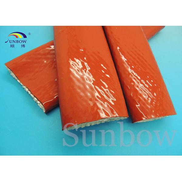 Rust red high temperature resistance fire sleeve fireproof sleeve
