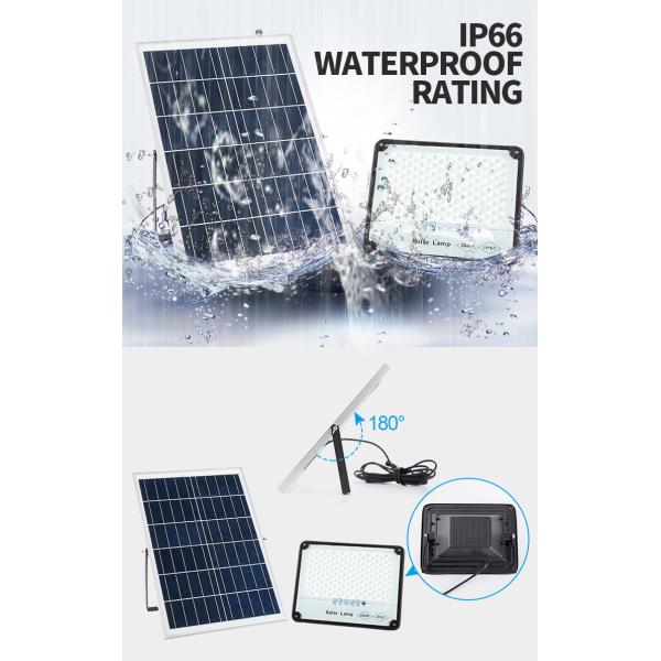 3.2VDC 70w Ip66 Waterproof Solar LED Flood Lights