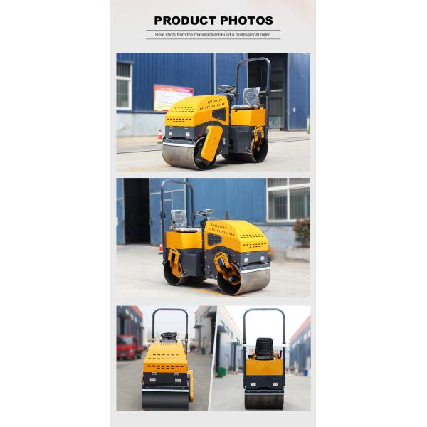 1.5 Ton Road Roller Compactor Road Roller Double Drum Road Roller Machine