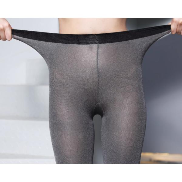 Black Diamond Stocking Yarn Nylon 66 Opaque Glitter Shining Tights