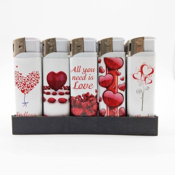 Portable Colorful Plastic Disposable and Refillable Torch Lighter for Electronic Devices