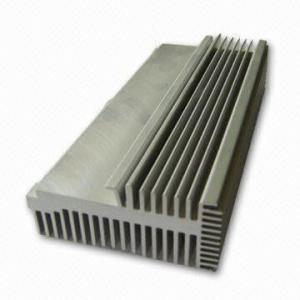 Quality Clear 6063-T5 Aluminum LED Heat Sink Extrusion Profiles With Tapping / Stamping for sale
