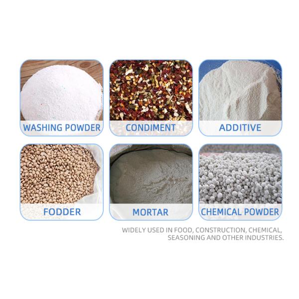 Blue Detergent Powder Making Machine with Mixing Function and Additional Capabilities