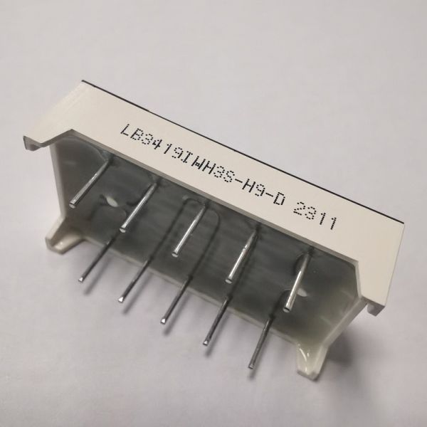 Ultra Bright White 0.32-Inch (8.2mm) 7-Segment LED Display Common Anode for Refrigerator & Home Appliance Controls
