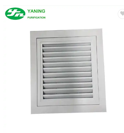 Ventilation Aluminum Clean Room Return Air Grille Modern