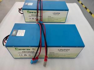 China 60Ah Rechargeable EV Batteries 48 Volt Lifepo4 Battery Pack on sale