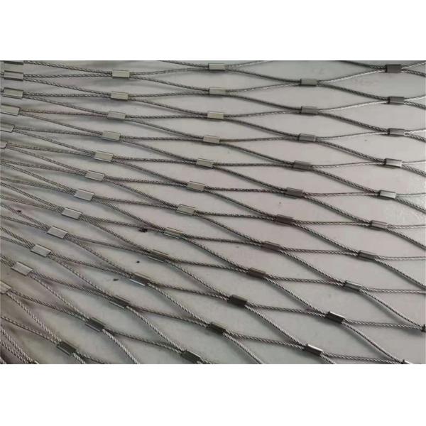 Stainless steel ferrule rope mesh