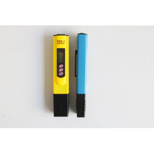Water PPM TDS 3 Water Tester 1.5V Environmental Friendly Durable Battery