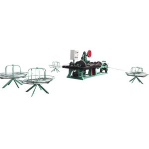 Galvanized Barbed Wire Making Chain Link Machine High Output Using Long Time