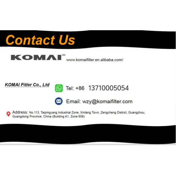 KOMAI Hydraulic Filter 53C0531 For Engine Excavator