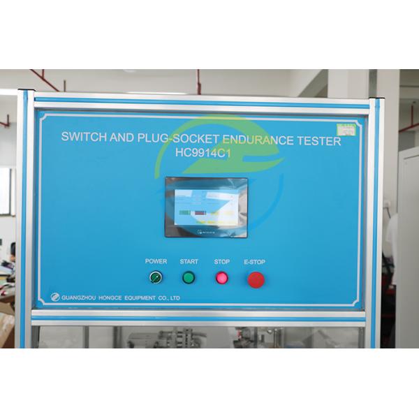 AC230V 3 Stations Switch Plug Socket Endurance Tester For Plug Socket Test Equipment