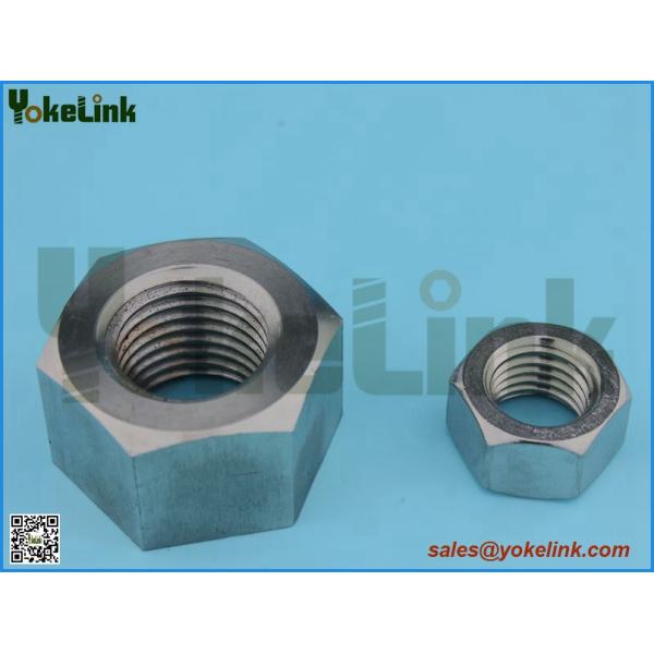Zinc plated hex nut for machine bolt