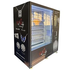 Quality Smart Jewelry Vending Machine with 21.5 Inch Touch Screen Android 11 OS and WIFI 3G/4G SIM Card LAN Connectivity for sale