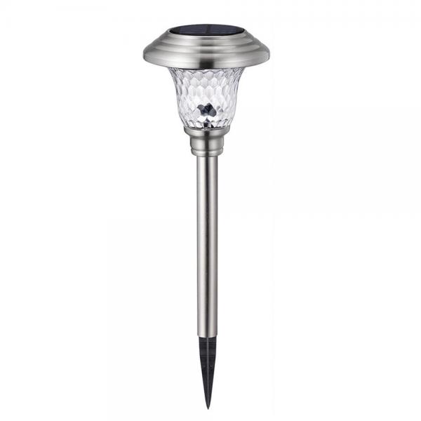 Buy Metal Solar Lamp Amazon Heavy Duty Durable Stainless Steel Tube Solar Light for Garden at wholesale prices