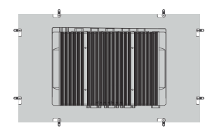 Robust Industrial Computer Monitor 13.3 Inch Embedded Touch Panel PC